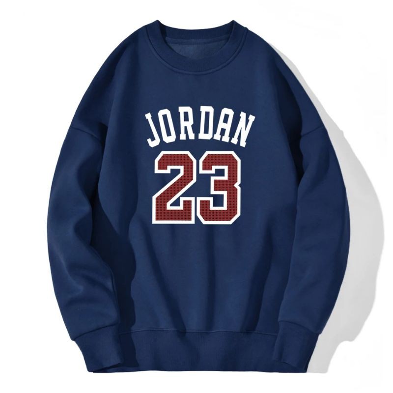 23 JORDAN SWEATER UNISEX TEBAL TERLARIS'