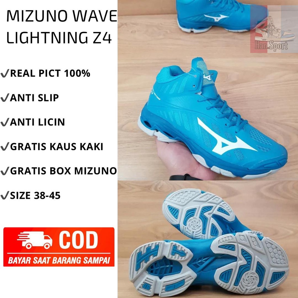 Sepatu Volly Mizuno Wave Lightning Z4 / Sepatu Voli Mizuno Wave Lightning Z4 / Sepatu Volley Mizuno 