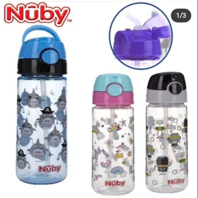 Nuby tritan flip it cup 532 ml/Botol Minum Anak