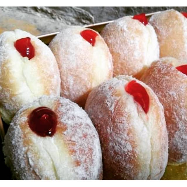 Donat kentang  isi/bomboloni