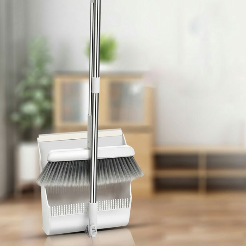 SAPU LANTAI SET SAPU PENGKI DESAIN MODERN PREMIUM / SAPU PENGKI SISIR DEBU & KOTORAN SET BROOM DUSTP