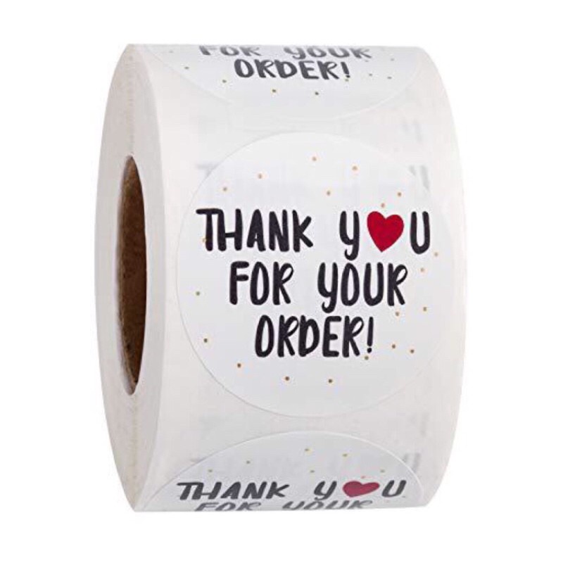 

[50pcs] Sticker Label Thank You | Stiker Terimakasih Stiker Packing