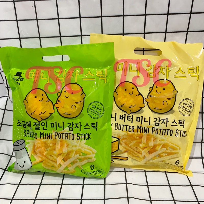 

Master Kim Honey Butter Mini Potato Stick 96gr Master Kim Salted Mini Potato Stick Snack Kentang