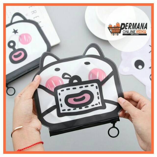 

PC092 CUTE CAT PVC PENCIL CASE / TEMPAT PENSIL