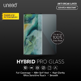 Uneed Hybrid Pro Anti Gores Samsung Galaxy A71 Anti Break Full Screen