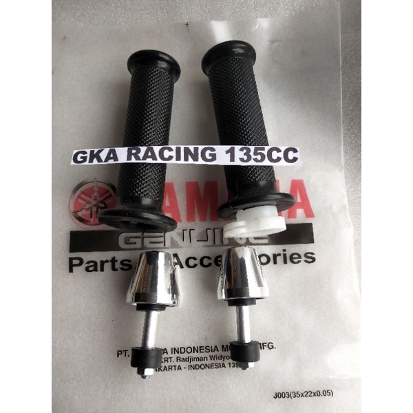 Jalu croom hangrip stang pipa gas lengkap  RX king dan fizr fiz r-2