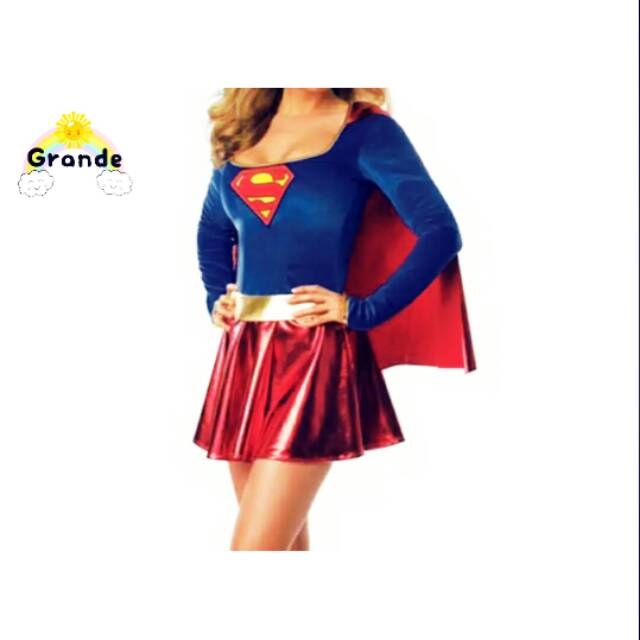 Kostum Supergirl Dewasa