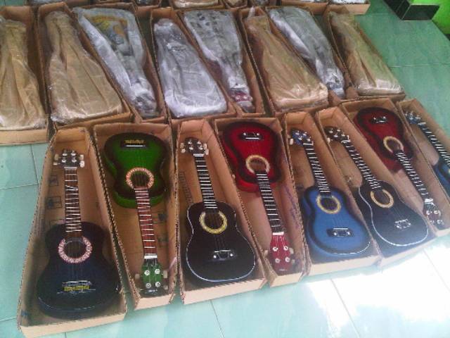 gitar mini ukulele - kentrung - gitar lele alat musik