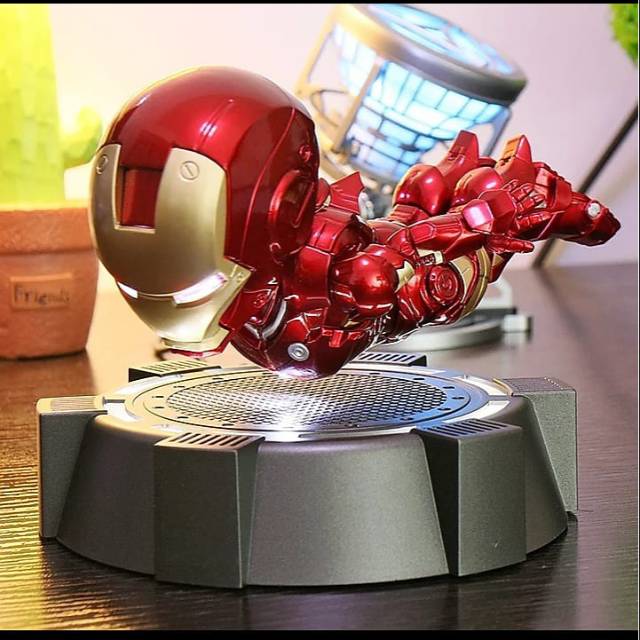 floating iron man toy