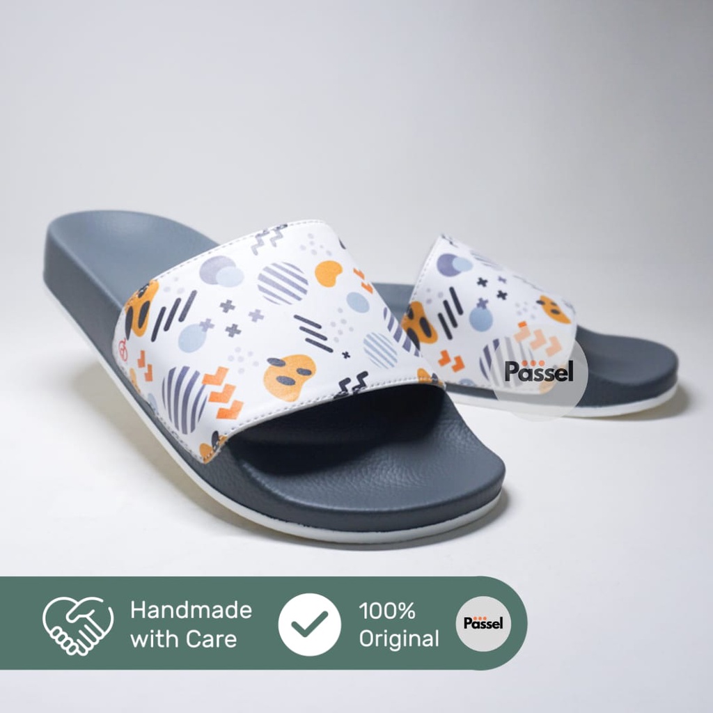 Donatello Sz. 36-41 Sandal Slip On Wanita Kasual Printing | PD63201