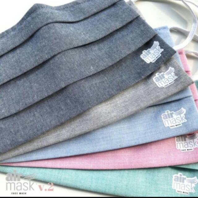 masker kain air mask airmask face masker non medis