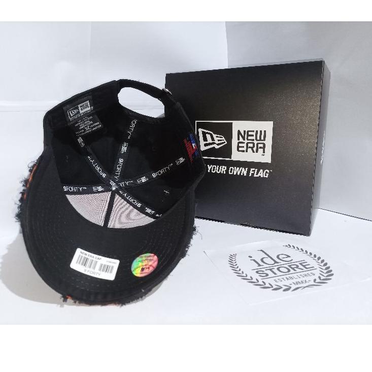 «BRAND» NY Cotton Damage / Black terbaik