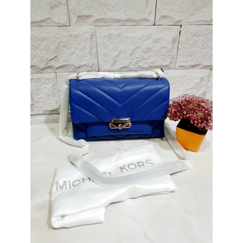 MICHAEL KORS CECE MEDIUM BLUE SAPHIRE