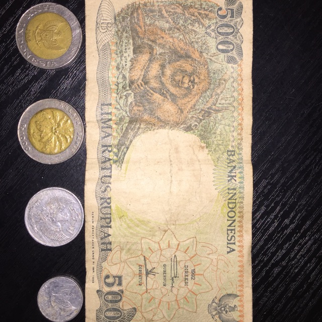 Uwang kertas uwang koin tahun 1992 1996 1993