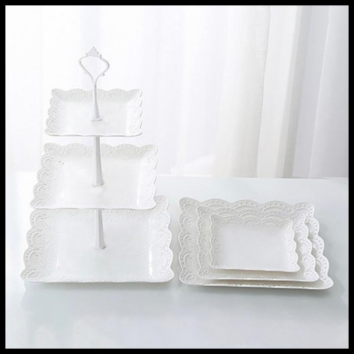 Cake Tier Stand Cake 3 Susun