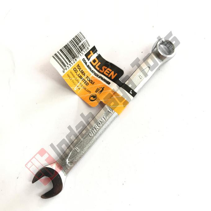 Dapatkan Tolsen Kunci Ring Pas 8 Mm - Combination Wrench Murah