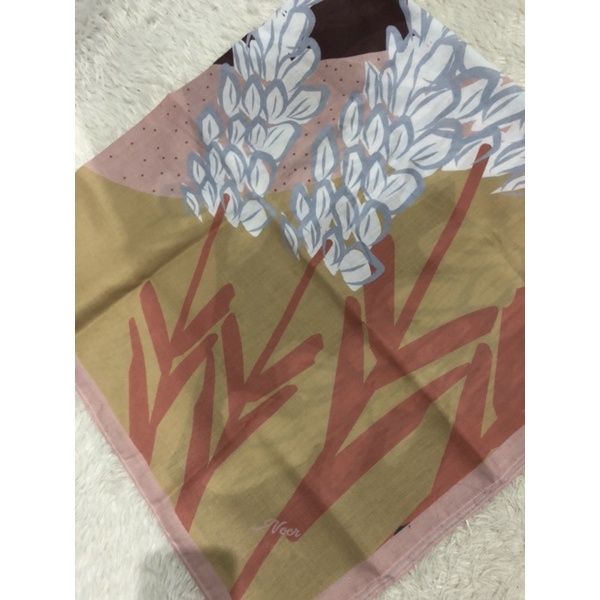 Preloved scarf jilbab hijab motif