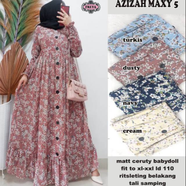 Gamis Azizah Maxy import