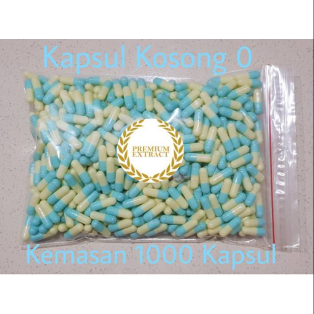 Kapsul Kosong 0 Toska Kuning Cangkang Kapsul 0 Ponstan Ukuran 0 Kuning Toska