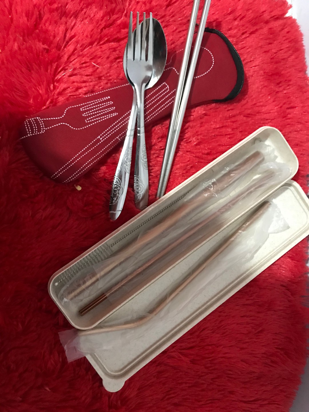 Sendok Set Travel Portable Murah Praktis