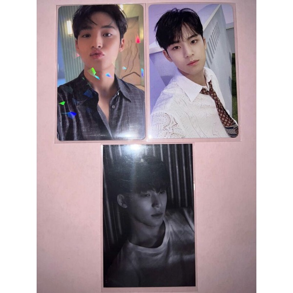 MINGYU LUCKY DRAW SW ATTACCA LD SOUNDWAVE NOOTNOOT CIMUMU HMV HENGGARAE MYMY PHOTOCARD TC BITTERSWEE