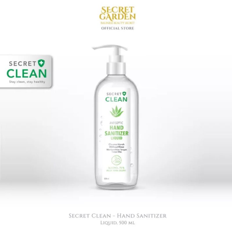 Secret Clean Hand Sanitizer Liquid 500ml