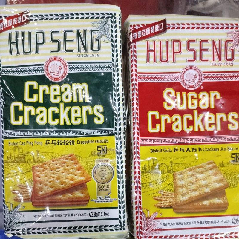 

Hup Seng Malaysia Crackers Asin/Manis (428gram)