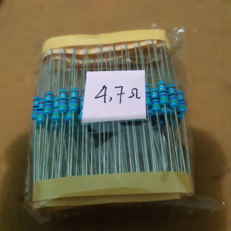 Resistor 4,7 ohm 1/2W 1%