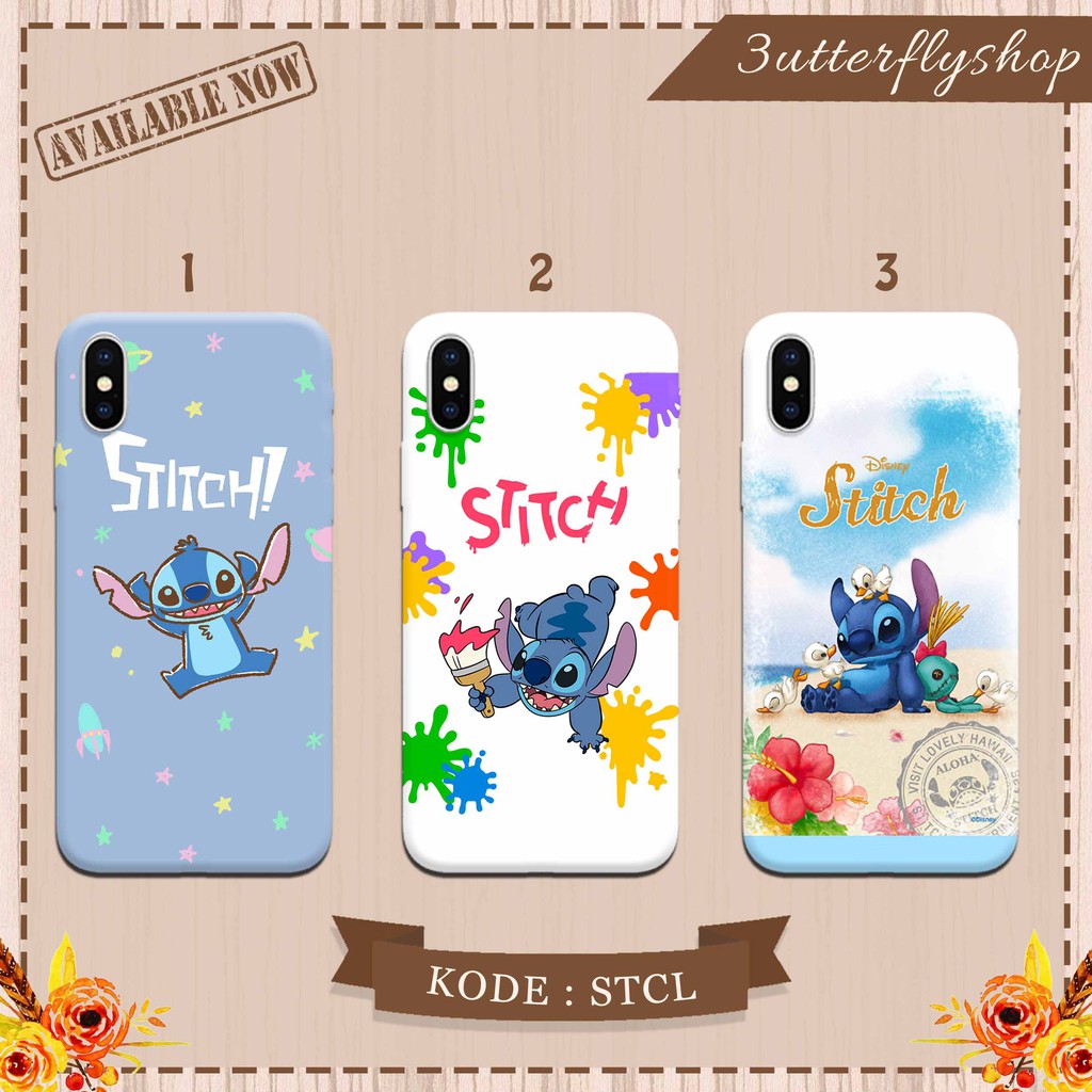 Stitch casing case HP xiaomi samsung iphone oppo vivo realme