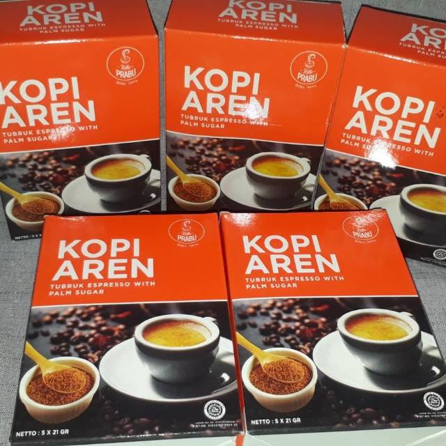 

Kopi Aren 1 box isi 5 sachet