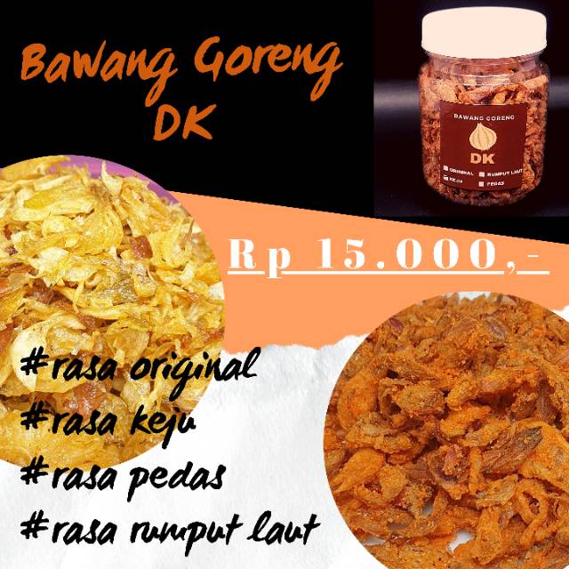 BAWANG GORENG original tanpa tepung