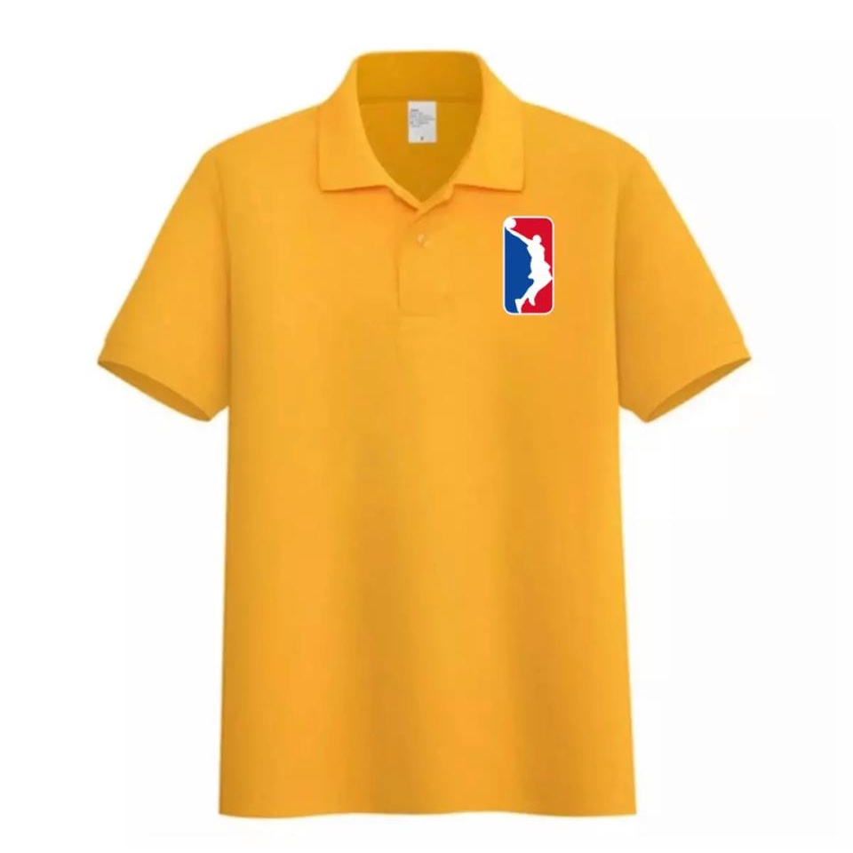 Noveli wear - Kaos kerah pria | kaos polo shirt | kaos polo distro logo NBA Basket