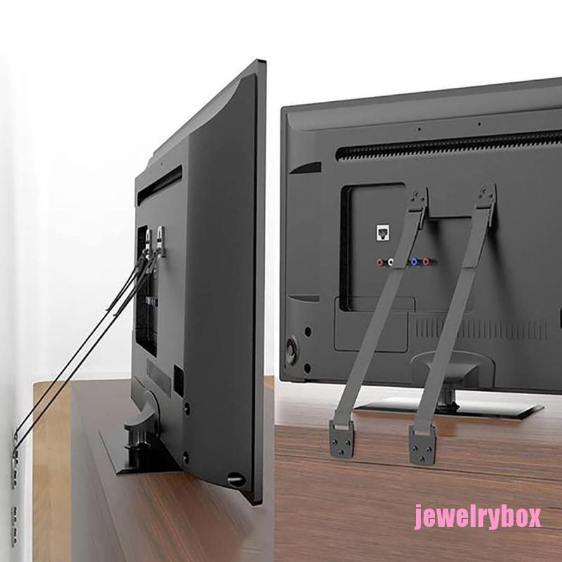 Jx Tali Pengaman Tv/Furnitur Anti Jatuh Bahan Metal Untuk Melindungi Bayi/Anak