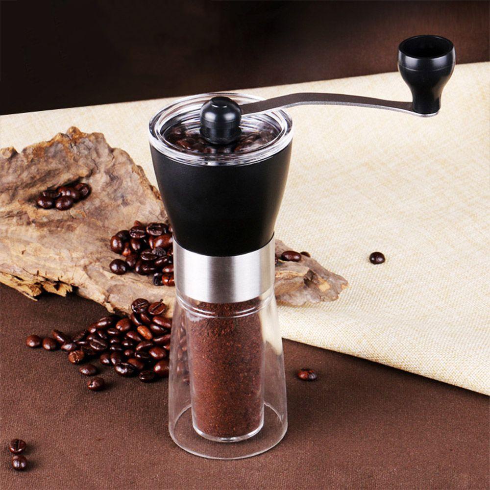 Solighter Penggiling Kopi Manual Handmade Keramik Burr Spice Adjustable Knob Setting