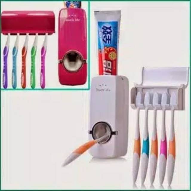 Medan termurah/Ready Tooth Brush Holder/Dispenser odol