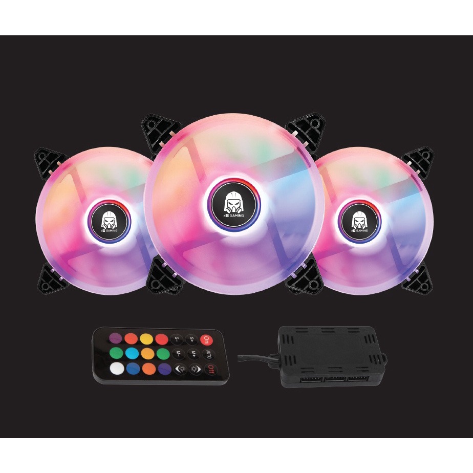 Fan Digital Alliance Kaze Triple 3Fan +  Kontroller Fan Digital Alliance - 6 Pin Up to 10Fan (PAKET)