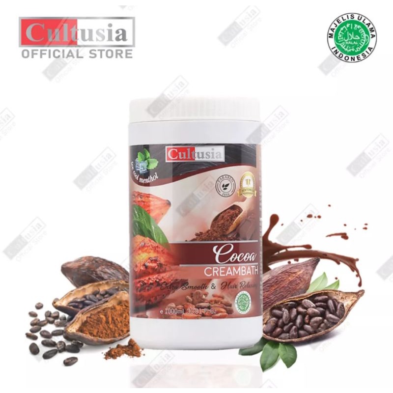 (BPOM)CREAMBATH CULTUSIA 1 KG ALL VARIANT