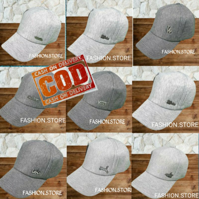 Topi Sweater Pria Wanita Dewasa Motif Baseball Topi Casual Topi Distro Topi Sweater Tempel Cod Topi