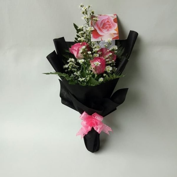 HAND BUKET BUNGA ASLI