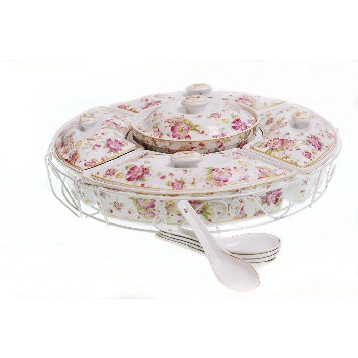 Prasmanan Vicenza Ha14 Original Wadah Saji Tempat Lauk Tempat Makanan