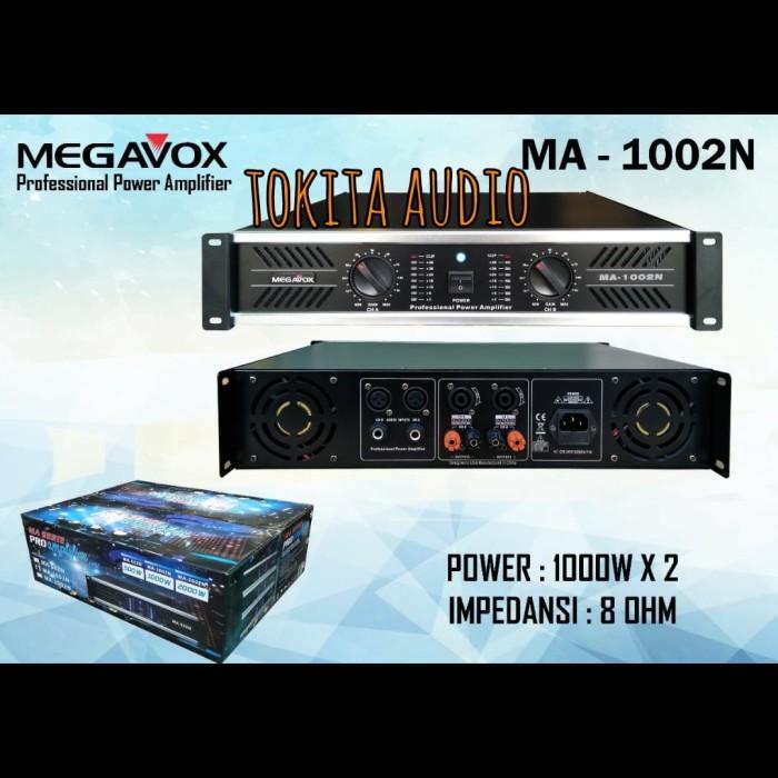 POWER AMPLIFIER MEGAVOX MA 1002 BARU AMPLI MEGAVOX MA 1002N MA1002 ORI
