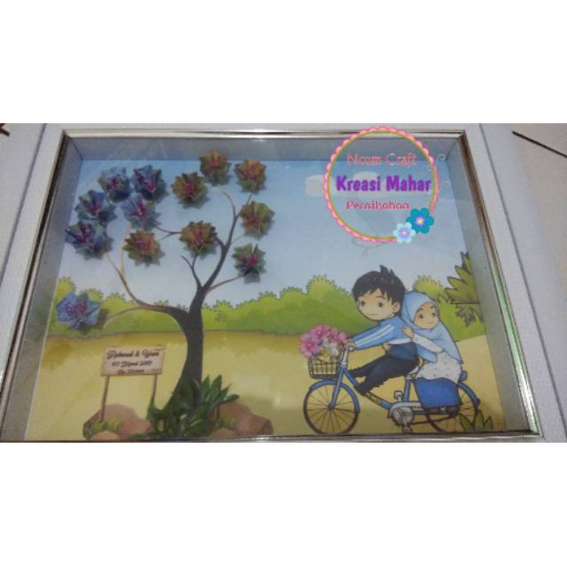 Mahar pernikahan uang kertas