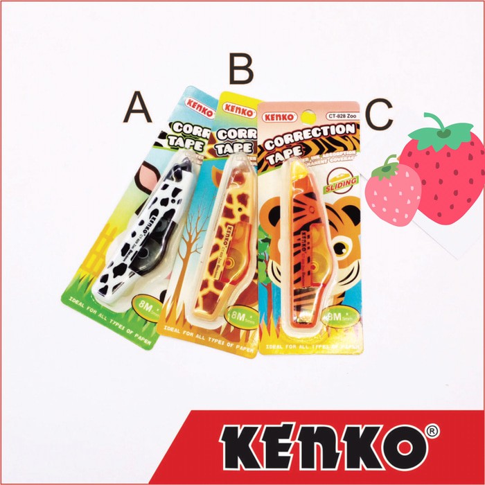 

Baru!! Correction Tape CT-828 ZOO ORI