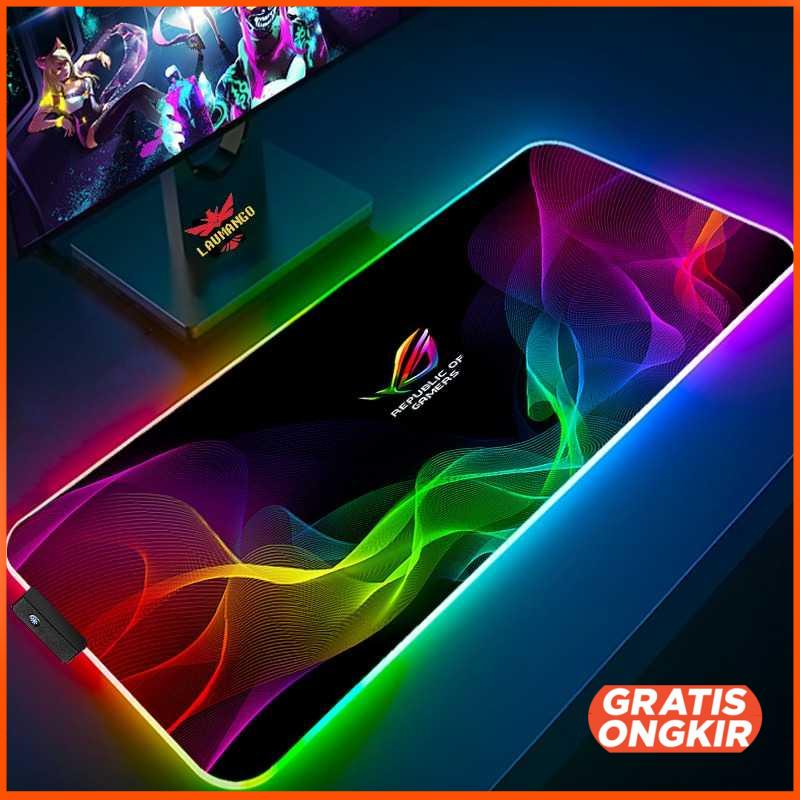 ASUS ROG Mouse Gaming Pad Illuminated RGB 800x300mm - GMS-WT5