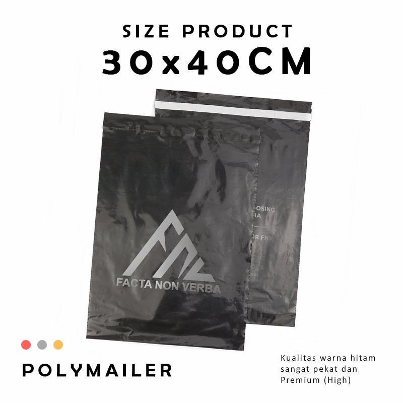 

(POLOSAN) Plastik Polymailer 30x40 CM Plastik Packing Polymailer Packaging Olshop Amplop Polimailer