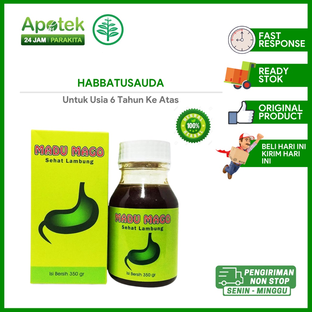 Madu Mago Madu Untuk Maag/ Asam Lambung/ Lambung Madu Hijau