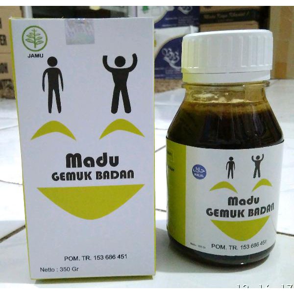 Madu Penggemuk Badan Gemuk Badan
