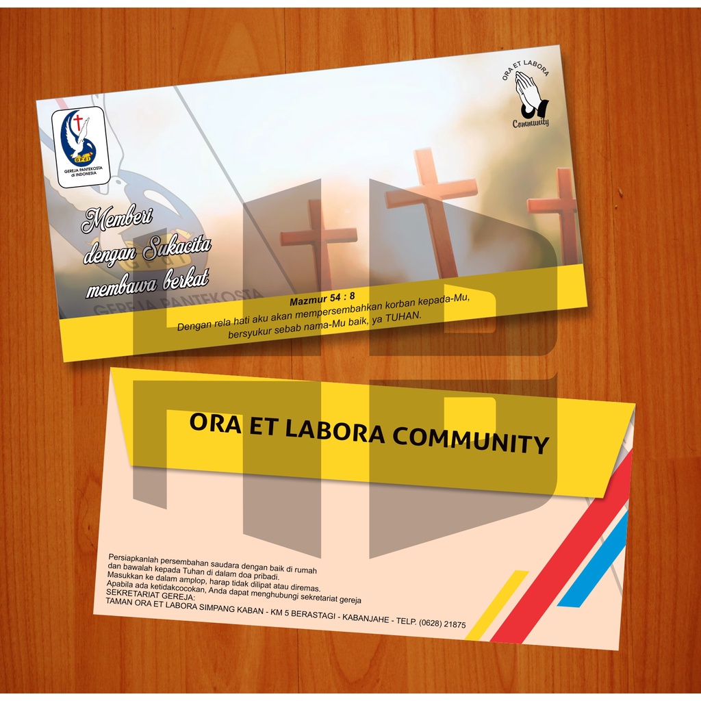 

Amplop Persembahan GPDI Ora Et Labora Community