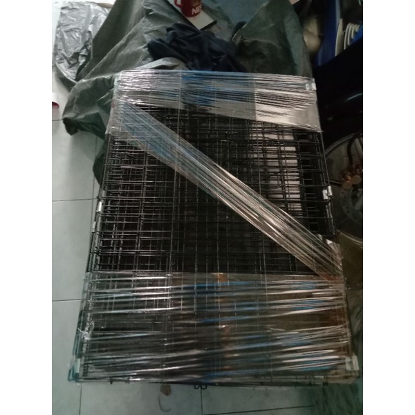 KANDANG KUCING 75X45 1 Tingkat ukuran BESI LIPAT / 60x40x50 /KANDANG UKURAN NOMOR 1 / KANDANG HEWAN /  KANDANG KUCING / KANDANG KELINCI / KANDANG ANJING / KANDANG HEWAN