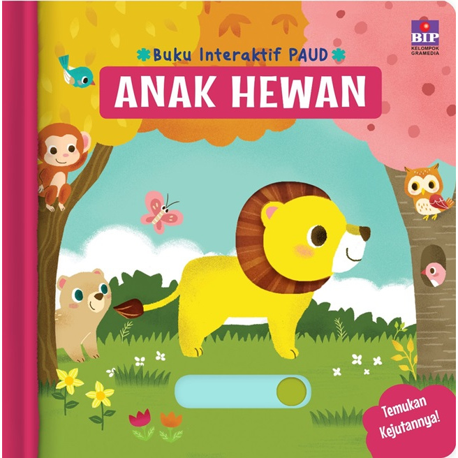 buku interaktif paud: anak hewan